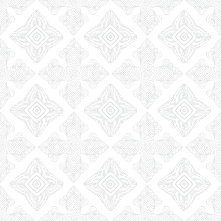 White vintage geometric texture in art deco styleのイラスト素材