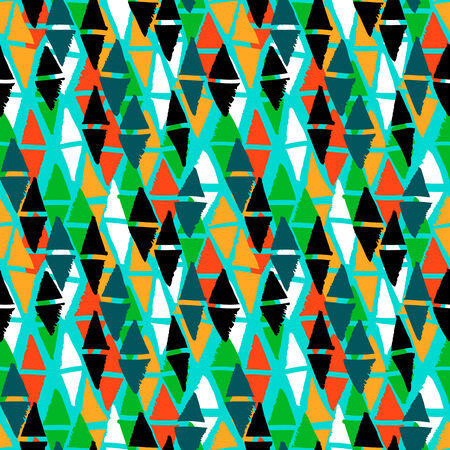 Vector seamless bold harlequin patternのイラスト素材