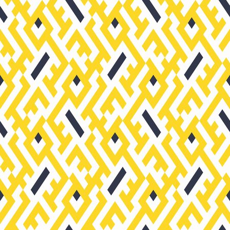 Pattern with stripe, chevron, geometric shapesの写真素材