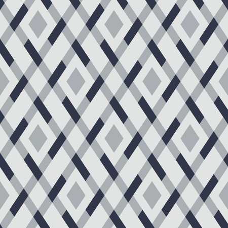 Vector geometric seamless argyle patternのイラスト素材