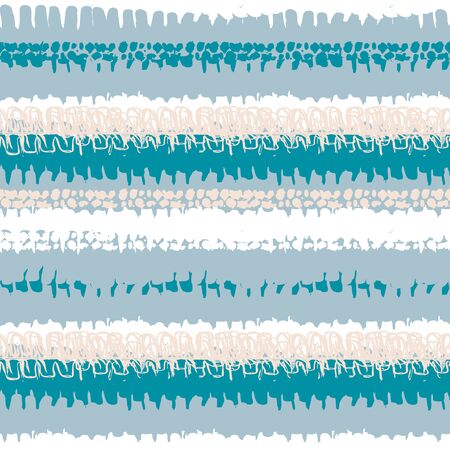 Striped pattern with brushed lines illustration.のイラスト素材