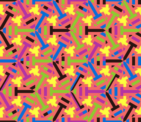 Turning geo gearsのイラスト素材