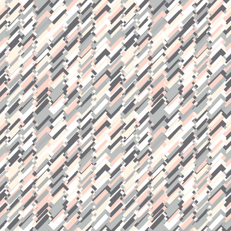 Beige geometric beautyのイラスト素材