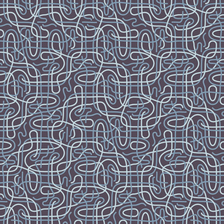 Tangled wires patternのイラスト素材