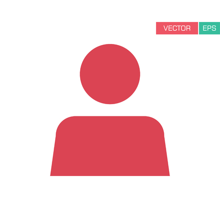 User Icon - Man, Profile, Businessman, Manager, Customer, Client User Icon in Glyph Vector illustration.のイラスト素材