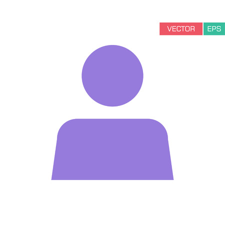 User Icon - Man, Profile, Businessman, Manager, Customer, Client User Icon in Glyph Vector illustrationのイラスト素材