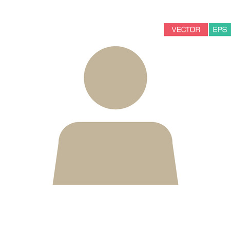 User Icon - Man, Profile, Businessman, Manager, Customer, Client User Icon in Glyph Vector illustrationのイラスト素材