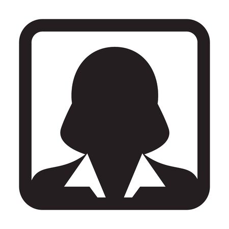 Male user icon. Avatar.
