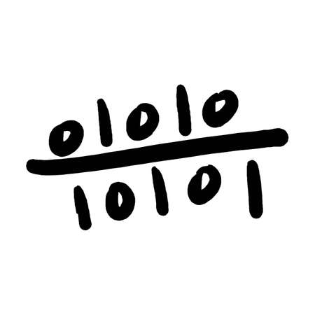 Abstract shape, vector modern and contemporary design art element for poster, wall art and print collections in a glyph illustrationのイラスト素材