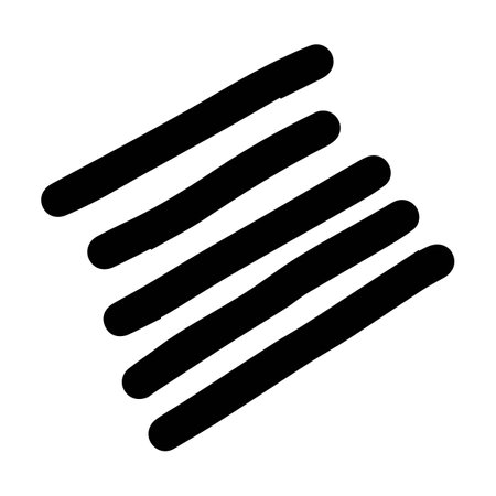 Abstract hand drawn shape doodle, vector modern and contemporary design art element collection for poster, wall art and print collections in a glyph illustrationのイラスト素材