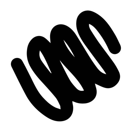 Abstract hand drawn shape doodle, vector modern and contemporary design art element collection for poster, wall art and print collections in a glyph illustrationのイラスト素材