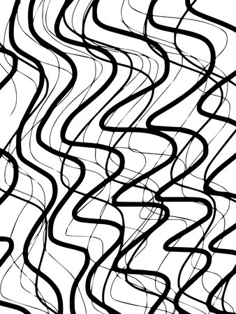 Abstract art line design modern and contemporary design for wall art, wall decor, print, poster, frame, canvas and home decorのイラスト素材