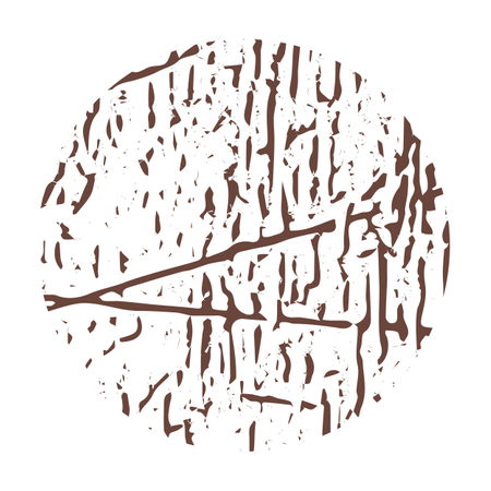 Grunge background texture wallpaper circular distress overlay abstract noise brushes illustration of cracks, spots, stains and surface elementのイラスト素材