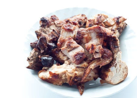 piece of chickenの写真素材