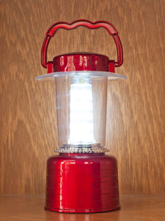 red lamp for interior decoration