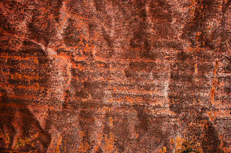 rusty on zinc background texture, grunge and oldの写真素材