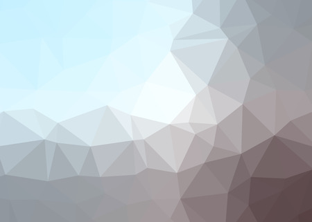 gray and blue polygon abstract mosaic pattern background, vector low poly designのイラスト素材