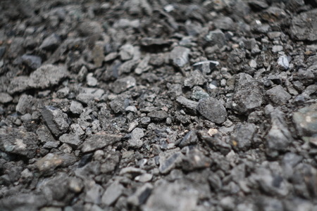 Asphaltic crumbの写真素材