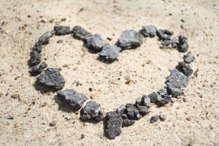 Heart of stoneの写真素材