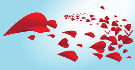 love flyのイラスト素材