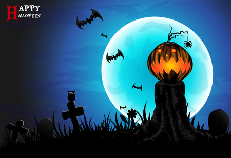 Happy Halloweenのイラスト素材