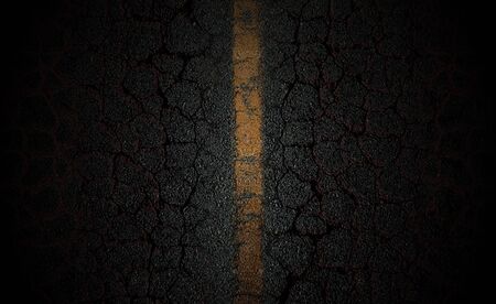 Asphalt Road Backgroundの写真素材
