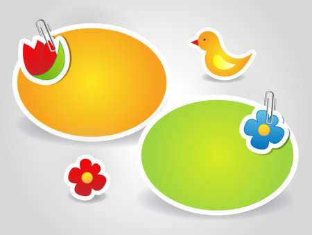 Spring cardのイラスト素材