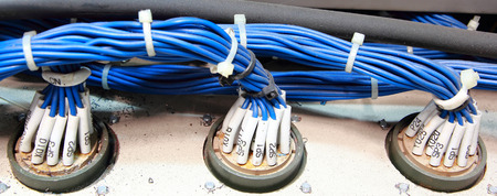 Wiring PLCの写真素材