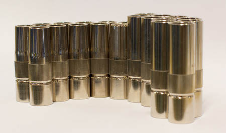 Stack of steel pipes automotive parts production industry