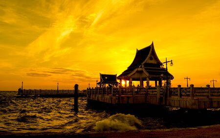 Beautiful sunset viewの写真素材