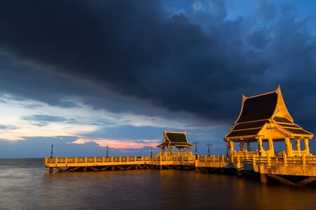 Beautiful sunset viewの写真素材