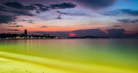 Evening Scene Night is Comingの写真素材