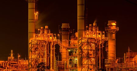 A photo of power plant industrialの写真素材
