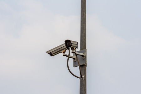 Close circuit security cameraの写真素材