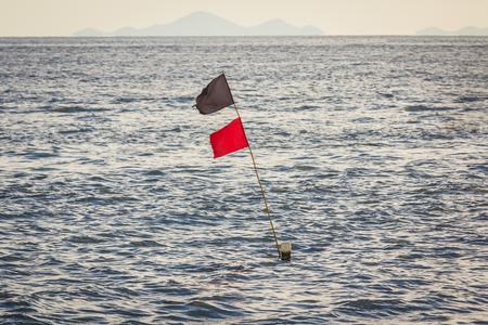 Sea surface is small waves.の写真素材