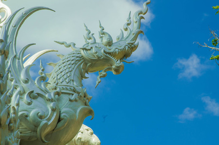 The statue of a goatの写真素材