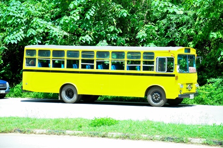 school busのeditorial素材