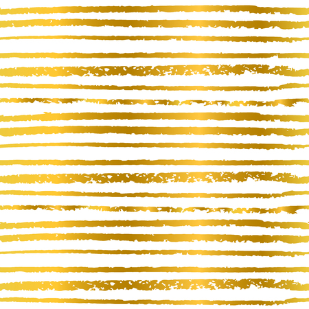 Seamless pattern hand-drawn line in golden color, background for invitations and greeting cardsのイラスト素材