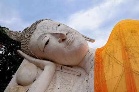 Wat Khun In , Angthong ,Thailandの写真素材