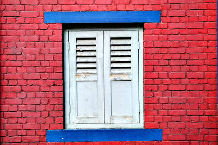 The red wallの写真素材