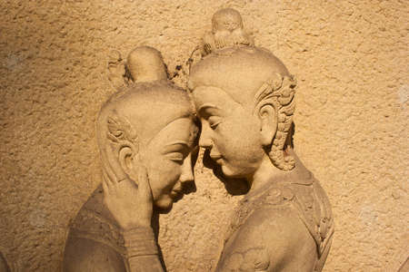 love statueの写真素材