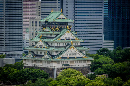 Osaka Castleのeditorial素材
