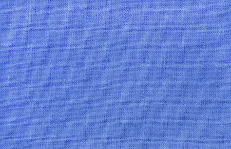 Blue cotton fabric cloth texture for background, natural textile pattern.の写真素材