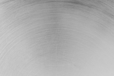 texture of old aluminum metal with scratch for background.の写真素材
