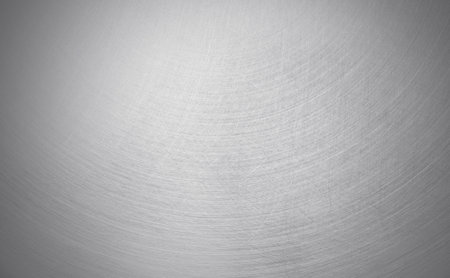 texture of old aluminum metal with scratch for background.の写真素材