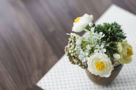 artificial flowerの写真素材