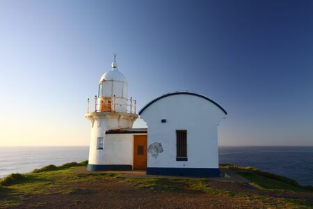 Port Macquarie Lighthouse at sunriseの写真素材