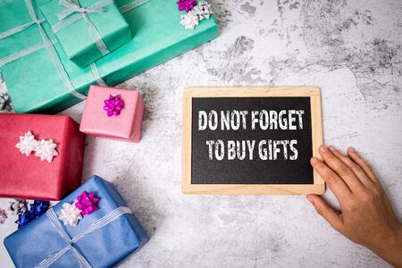 Do not forget to buy gifts. Preparation for the celebration