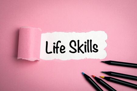 Life skills. Abstract, opportunities, career and educationの写真素材