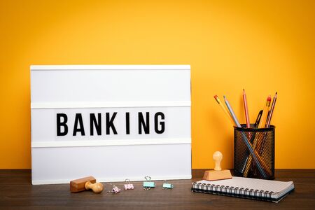 Banking. Money Transfers, Profits and Expenses conceptの写真素材